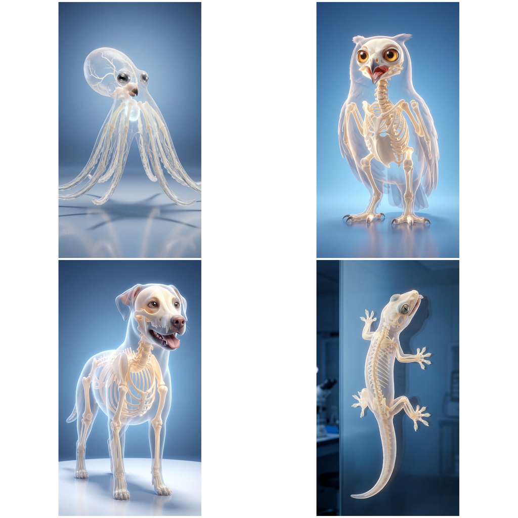 Cinematic Animal Documentary Master Prompt – Transparent Anatomy AI Video Engine
