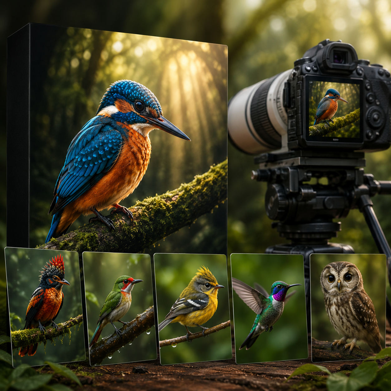 Wild Bird Videos Ultimate Master Prompt – Professional AI Wildlife Documentary Generator