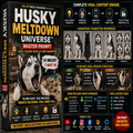 Husky Meltdown Universe™ Master Prompt – Viral Talking Husky AI Video Generator