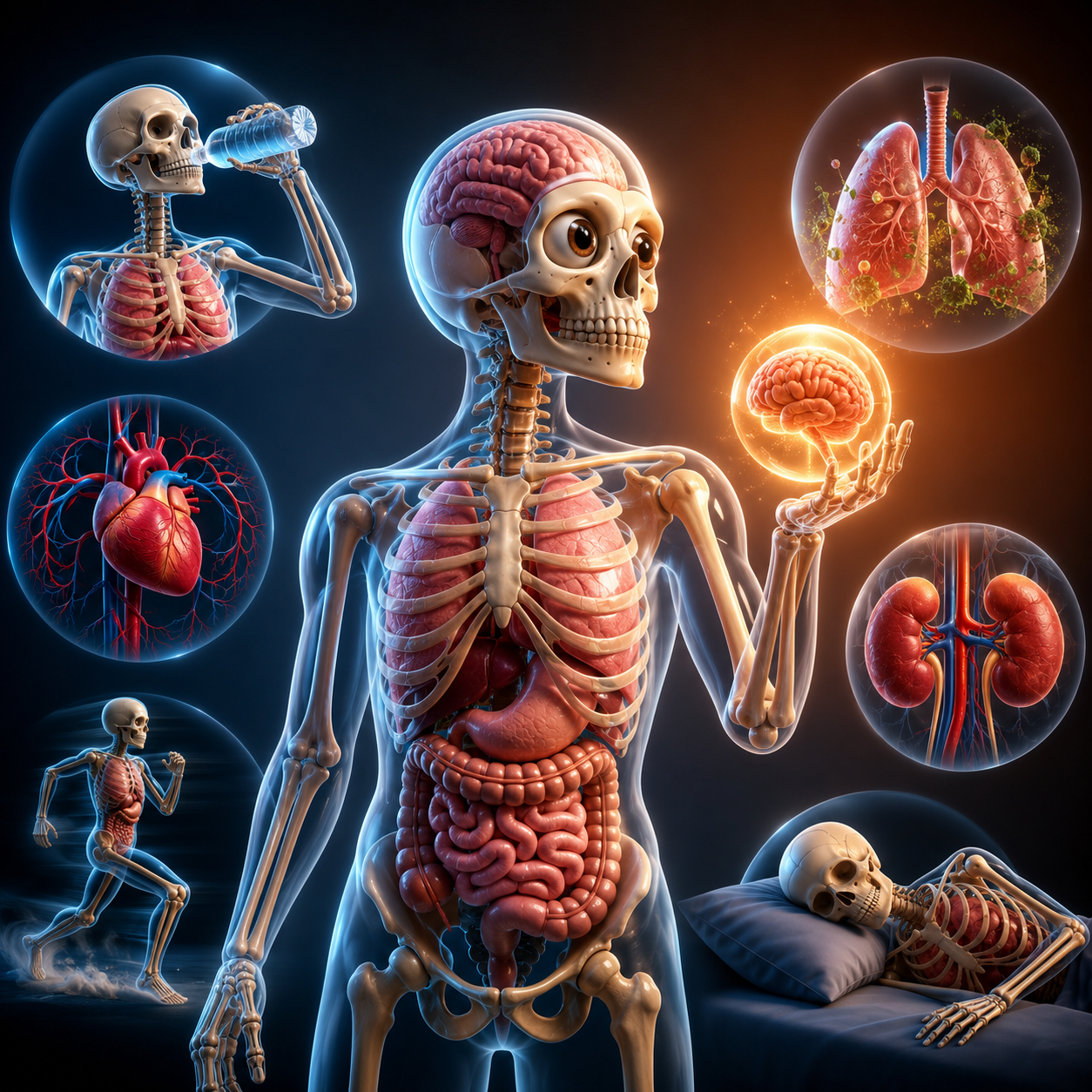 Skeleton Health Shorts Master Prompt Pack